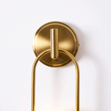 Alden Dune Brass Wall Light, detail view 26