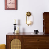Alden Dune Brass Wall Light, detail view 34