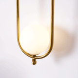 Alden Dune Brass Wall Light, detail view 25