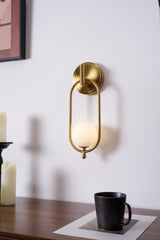 Alden Dune Brass Wall Light, detail view 37