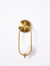 Alden Dune Brass Wall Light, detail view 18
