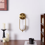 Alden Dune Brass Wall Light, detail view 43