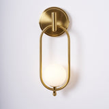 Alden Dune Brass Wall Light, detail view 29