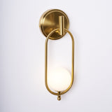 Alden Dune Brass Wall Light, detail view 30