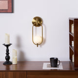 Alden Dune Brass Wall Light, detail view 32