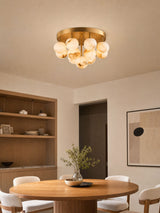Avel Morrow Alabaster Ceiling Light, detail view 10