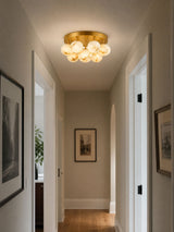 Avel Morrow Alabaster Ceiling Light, detail view 11