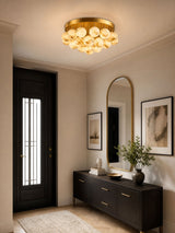 Avel Morrow Alabaster Ceiling Light, detail view 7