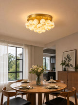Avel Morrow Alabaster Ceiling Light, detail view 8