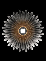 Ilan Oak Glass Ceiling Light, detail view 13