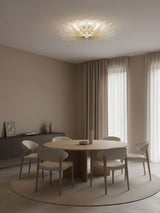 Ilan Oak Glass Ceiling Light, detail view 4