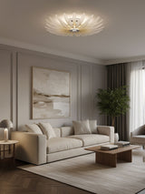 Ilan Oak Glass Ceiling Light, detail view 3