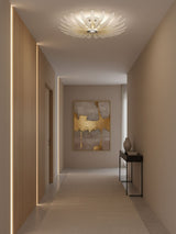 Ilan Oak Glass Ceiling Light, detail view 8