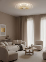Ilan Oak Glass Ceiling Light, detail view 5