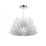 Isla Willow Glass Chandelier, detail view 26