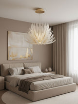 Isla Willow Glass Chandelier, detail view 9