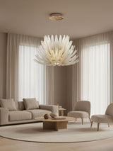 Isla Willow Glass Chandelier, detail view 14