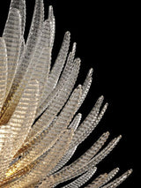 Isla Willow Glass Chandelier, detail view 16