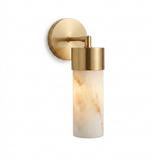 Aster Loft Alabaster Wall Light, detail view 4