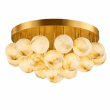 Avel Morrow Alabaster Ceiling Light, detail view 14