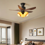 Corin Line Glass Ceiling Fan, detail view 5