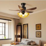 Corin Line Glass Ceiling Fan, detail view 6