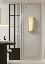 Lucen Iris Alabaster Wall Light, detail view 2