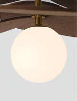 Selah Silva Glass Pendant Light, detail view 7