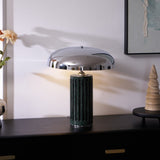 Vela Rain Marble Table Lamp, detail view 6
