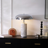 Vela Rain Marble Table Lamp, detail view 15
