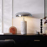 Vela Rain Marble Table Lamp, detail view 16