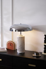 Vela Rain Marble Table Lamp, detail view 17