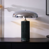 Vela Rain Marble Table Lamp, detail view 2