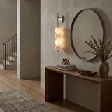 Zella Mist Alabaster Wall Light, detail view 4