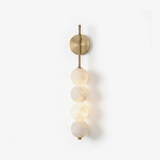 Zella Mist Alabaster Wall Light by Maison Velume