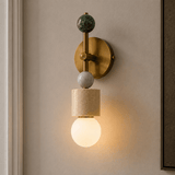 Amara Drift Marble Wall Light, detail view 5