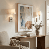 Alina Prism Alabaster Wall Light, detail view 4