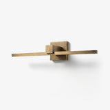 Arden Frost Brass Wall Light by Maison Velume