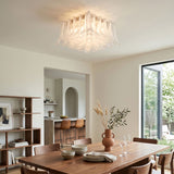 Sora Bloom Glass Ceiling Light, detail view 7