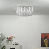 Sora Bloom Glass Ceiling Light, detail view 14