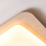 Clara Cedar Travertine Ceiling Light, detail view 5