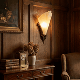 Corin Loft Glass Wall Light, detail view 5