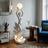 Elian Dawn Metal Floor Lamp, detail view 3
