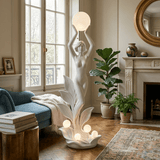 Elian Dawn Metal Floor Lamp, detail view 5