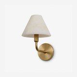 Liora Shade Alabaster Wall Light by Maison Velume