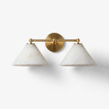 Kaia Lark Alabaster Wall Light by Maison Velume