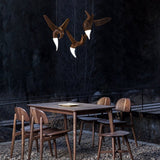 Vesper Ridge Wood Chandelier, detail view 5