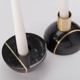 Auria Stone Marble Candle Holder, detail view 12