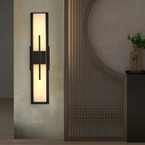 Calia Prism Alabaster Wall Light, detail view 16