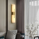 Calia Prism Alabaster Wall Light, detail view 2